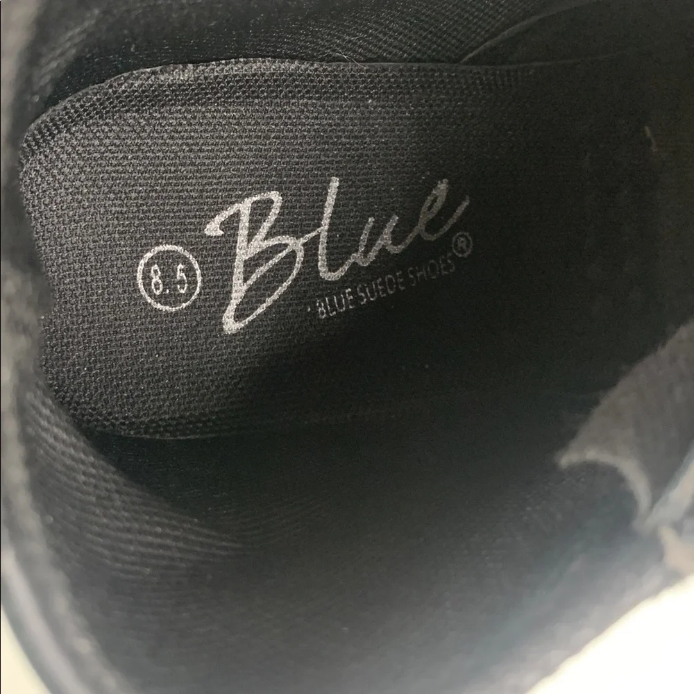 Blue Suede Shoes blue black
